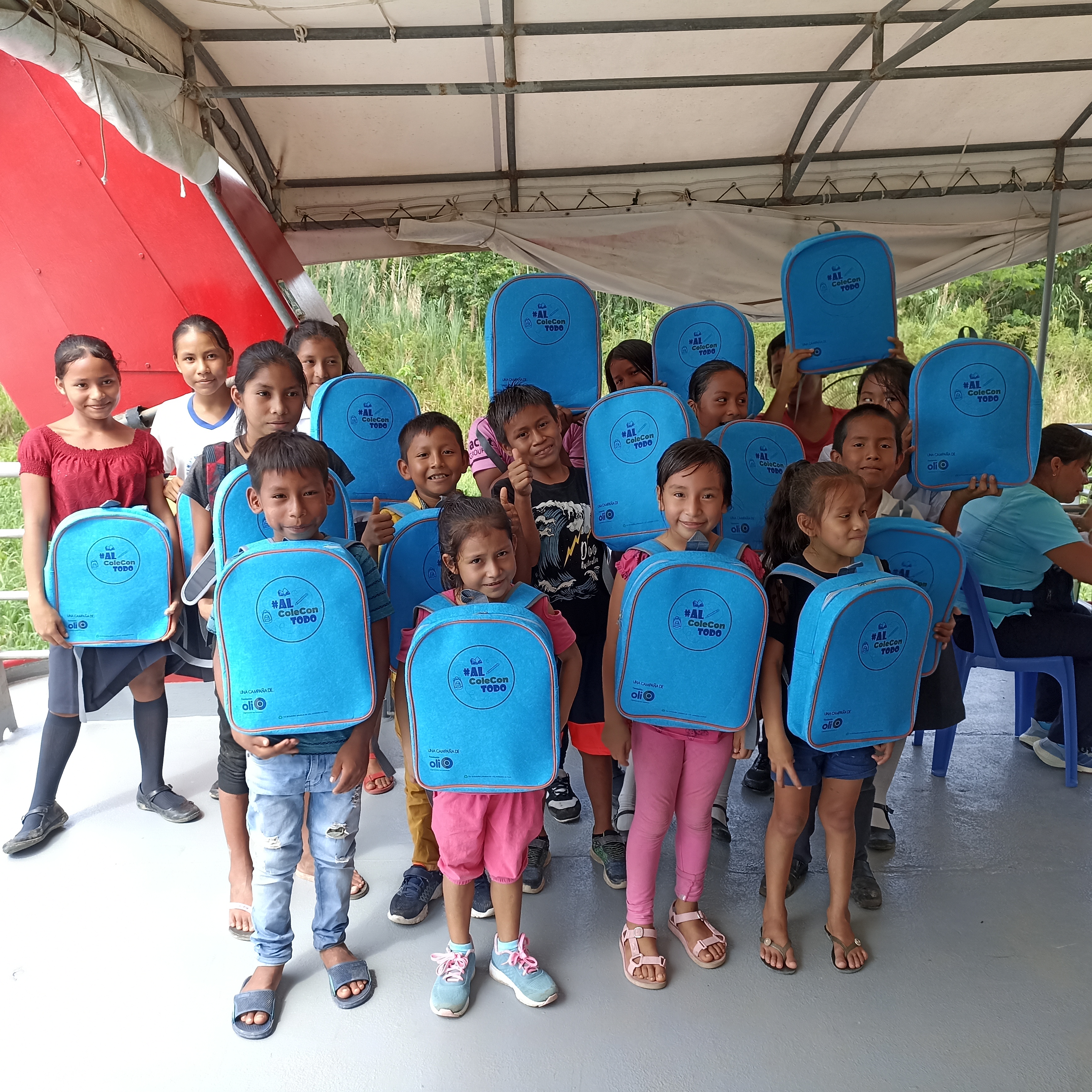 Delivery of School Kits in the Amazon