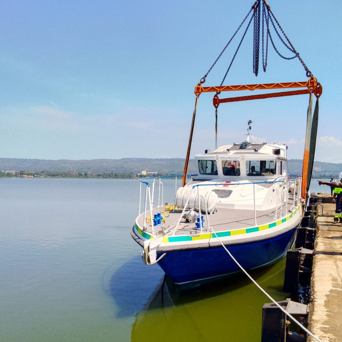 The MV Lady Jean arrives in Mwanza!