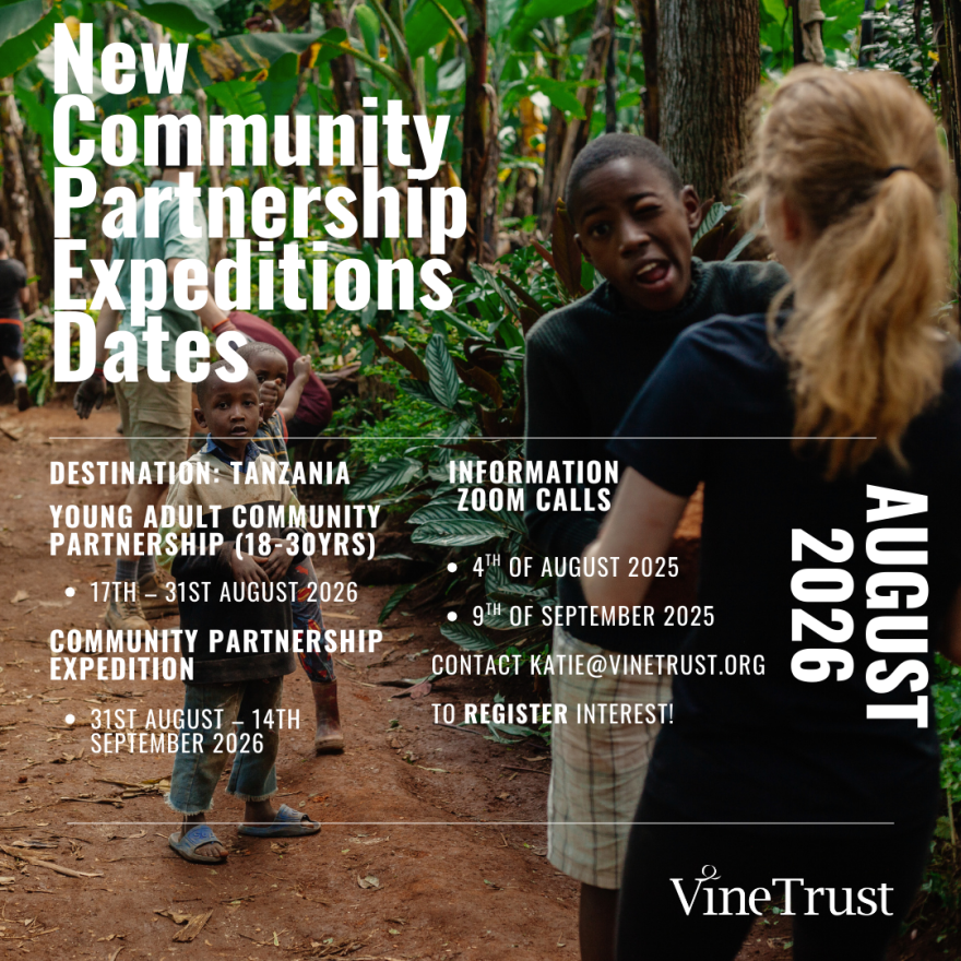 New Community Partnership Expedition Dates - 2026!